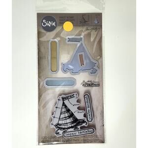 660188 Celebrate Stamp and Die set - Tim Holtz - Ellison